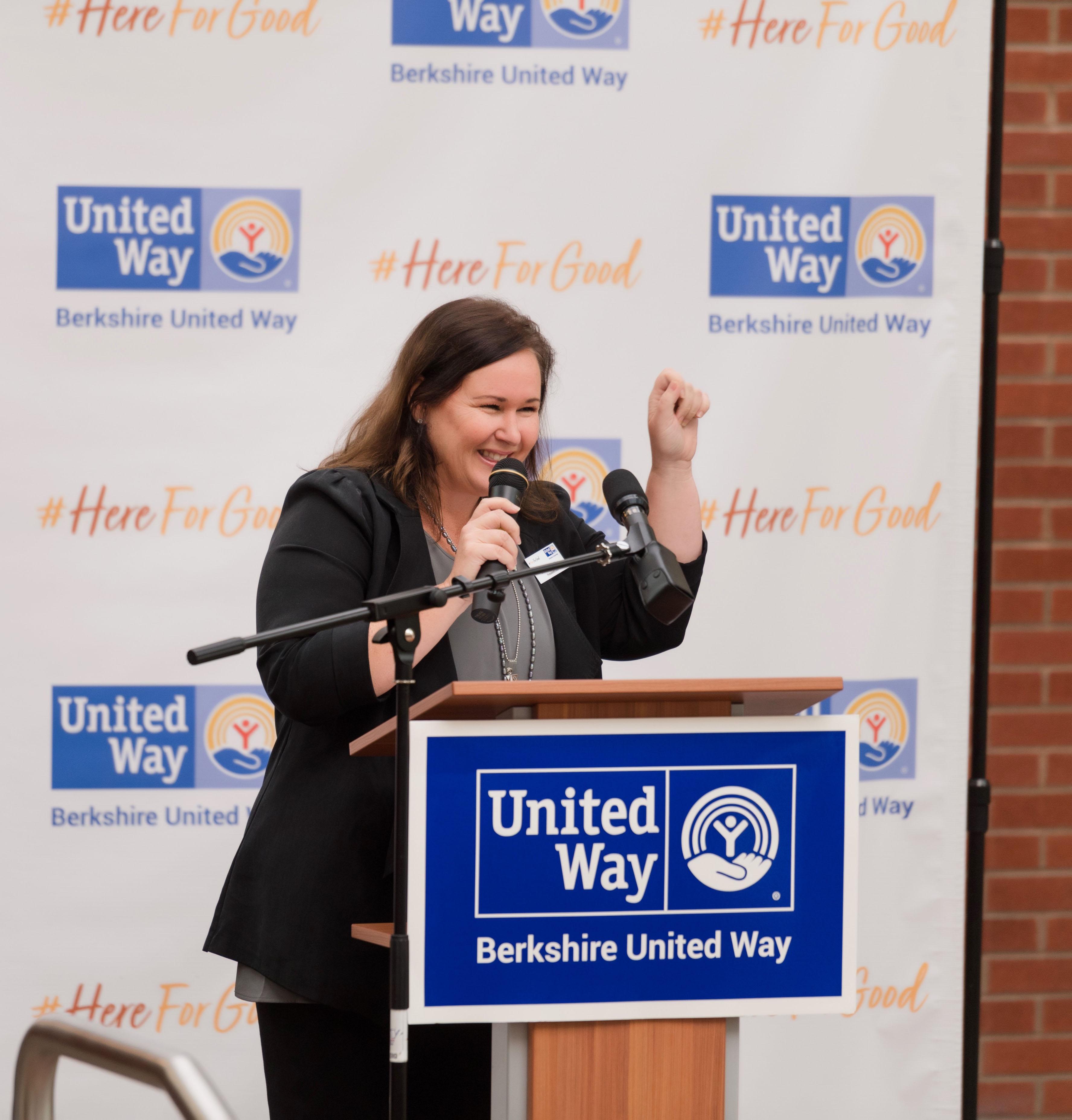 Berkshire United Way CEO speaks at campaign kickoff