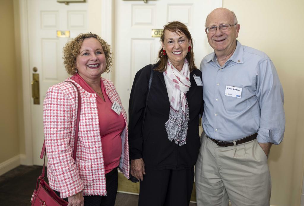 Jennifer Connor Shumsky (Greylock Federal Credit Union), Jackie Browner and Randy Johnson