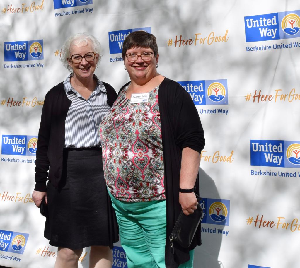 Pam Knisley (Berkshire Museum) and Rebecca Brien (Downtown Pittsfield Inc.)