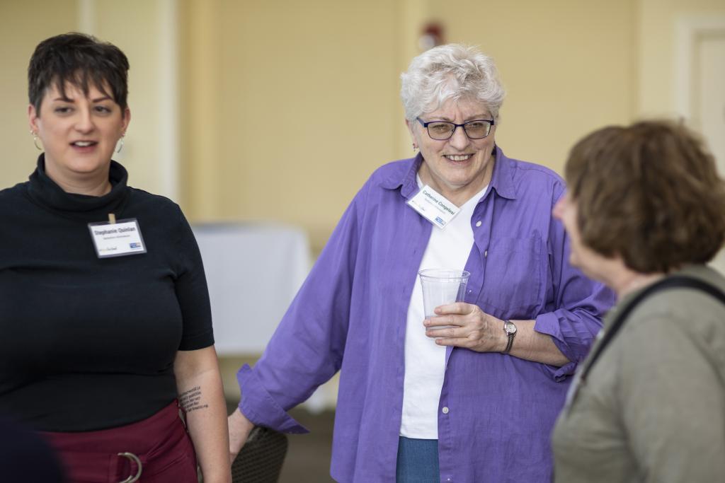 tephanie Quinlan and Catherine Congelosi, both Berkshire Athenaeum