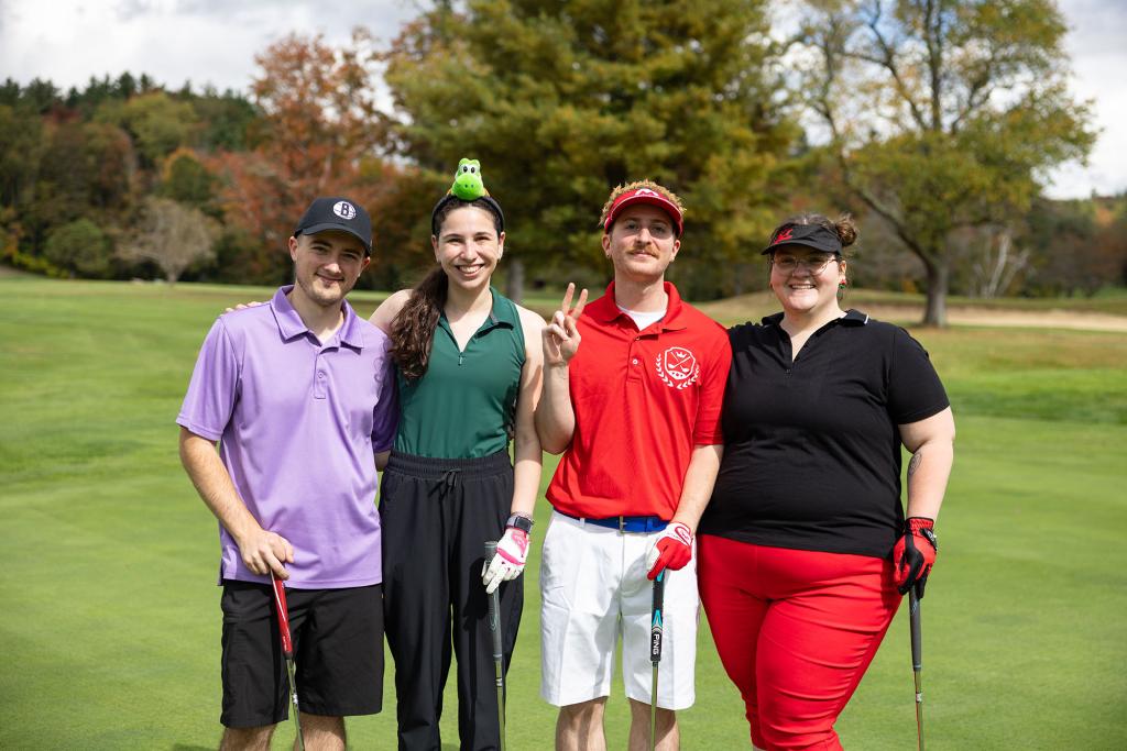 Team Mario Par-Tee, winner of best dressed team