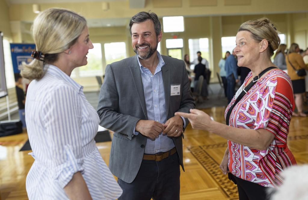 ohn Krol (OneEighty Media) and Cara Krol, and Kristen van Ginhoven (WAM Theatre)