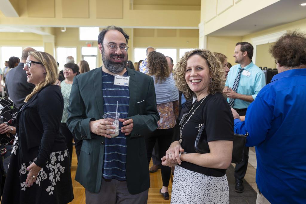 Jonathan Swartz with Jenise Lucey (Berkshire South Regional Community Center)