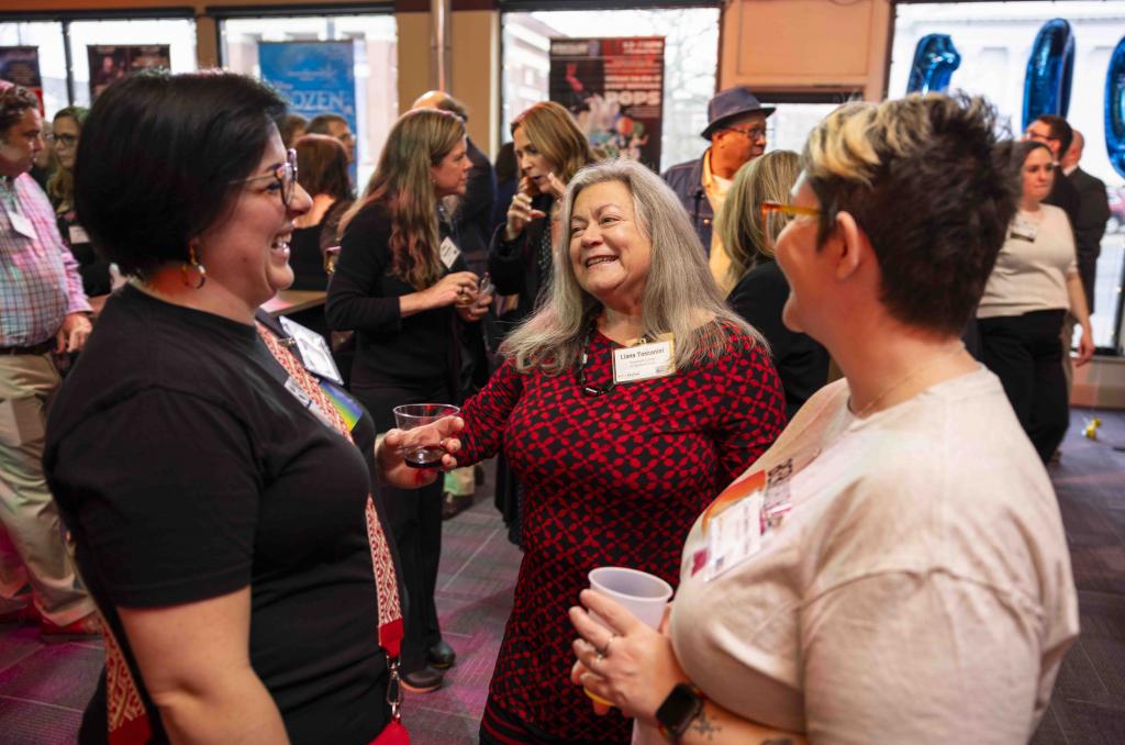 Casi Maggio-Kristant, Liana Toscanini (Nonprofit Center of the Berkshires) and Cass Santos-China,