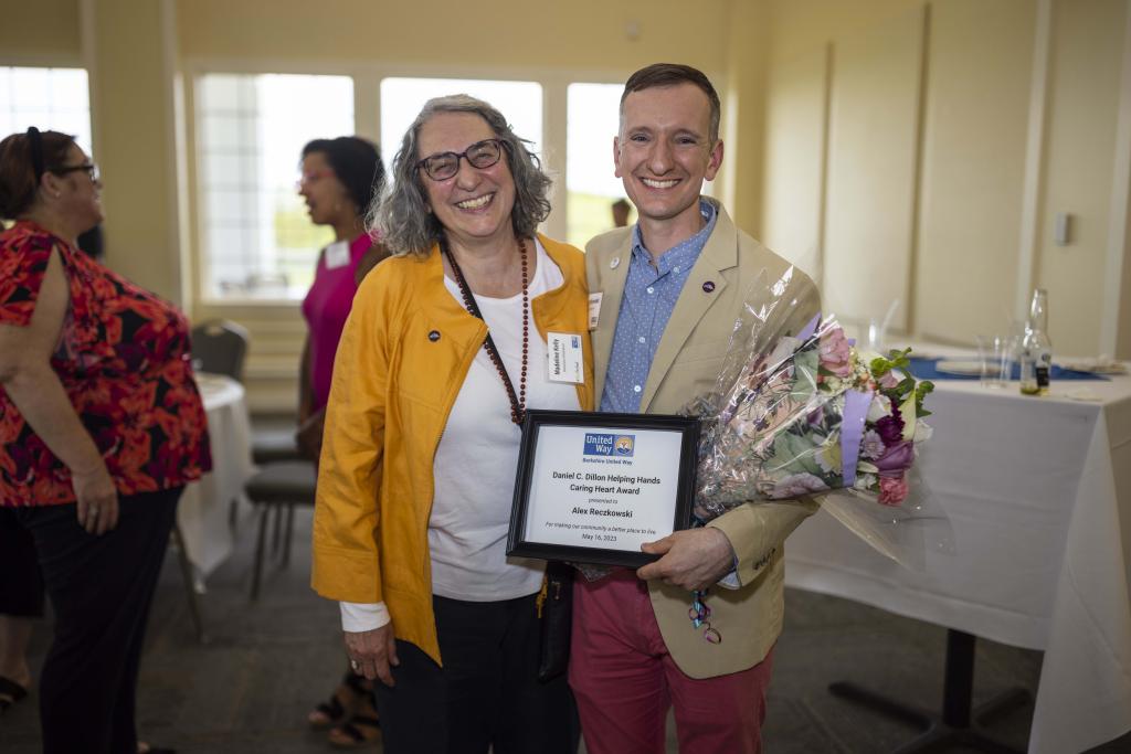 Madeline Kelly, Berkshire Athenaeum, with Alex