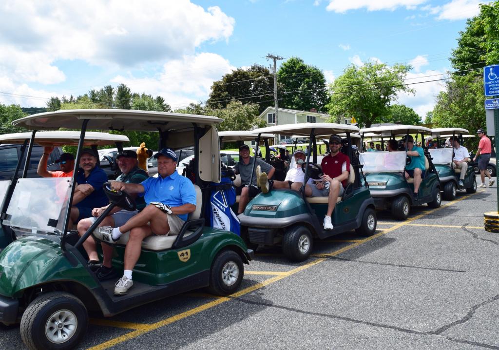 Golfers are ready to hit the links