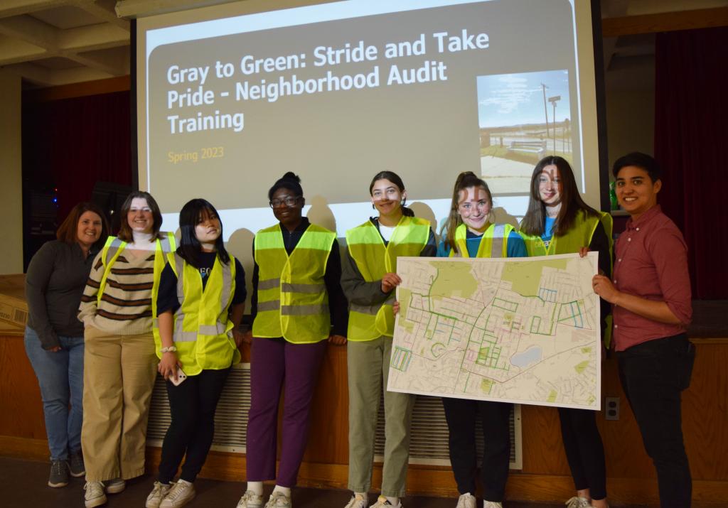 PHS students assist BRPC with street audits