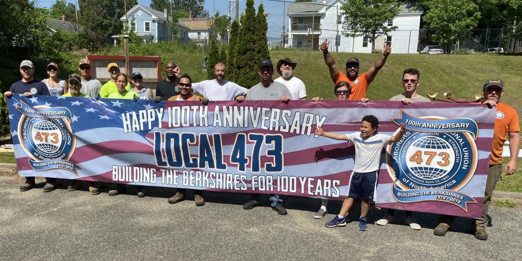 Local 473 is actually 102 years old! Thank your for helping us build a stronger Berkshire County.