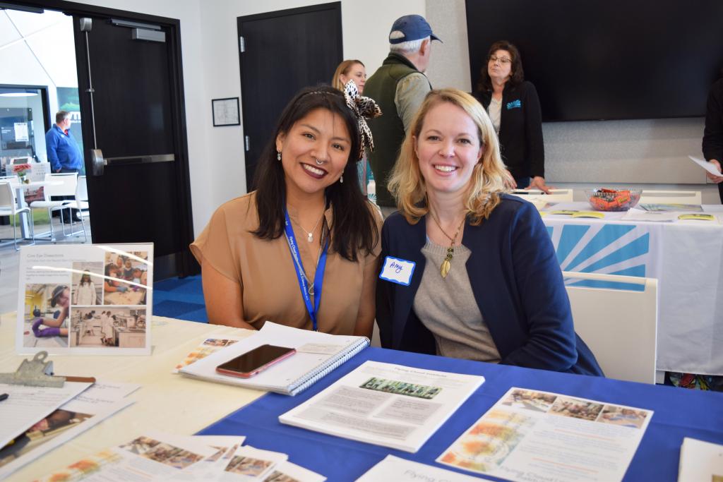 Flying Cloud Institute | Liliana Atanacio, Afterschool Science and Art Educator, and Amy Truax, Development Manager