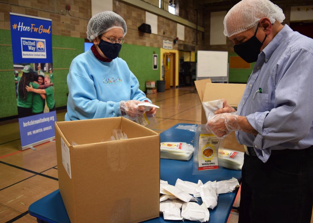 Couple from Lee get packets started