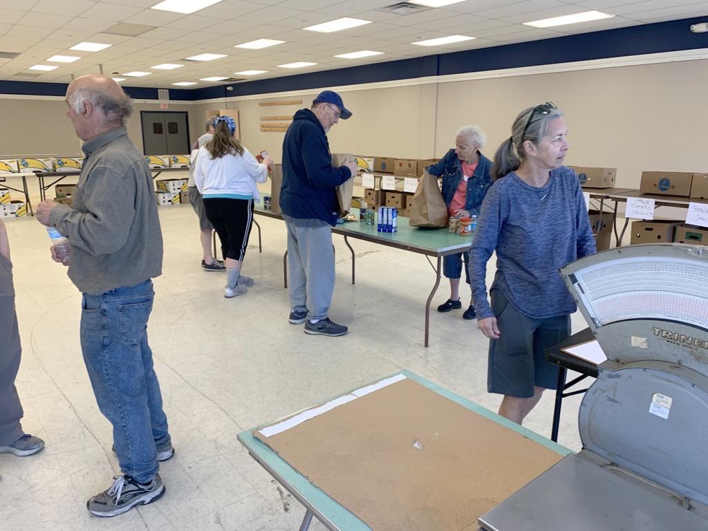 Sorting food in North Adams