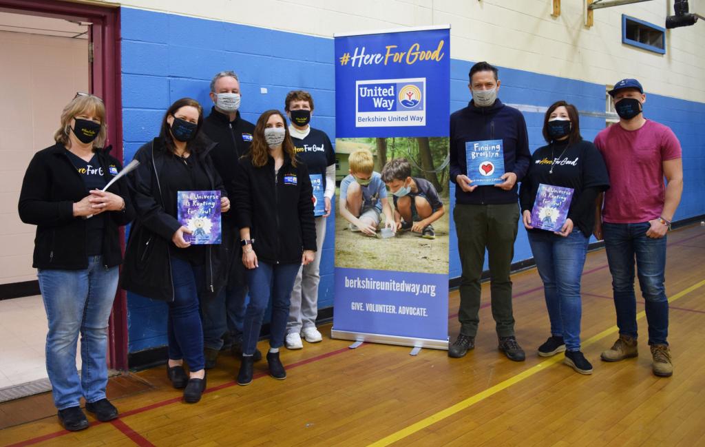 Berkshire United Way staff and author Dan Sadlowski