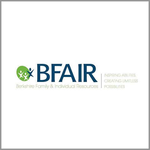 BFAIR volunteer fair booth logo