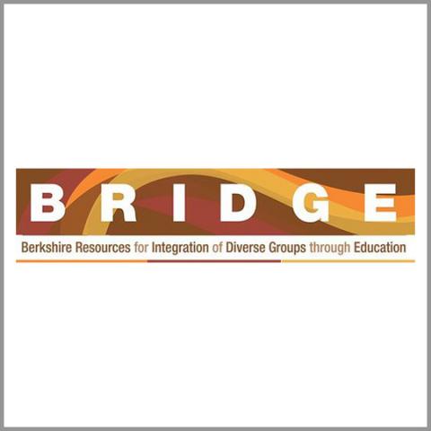 BRIDGE volunteer fair booth logo