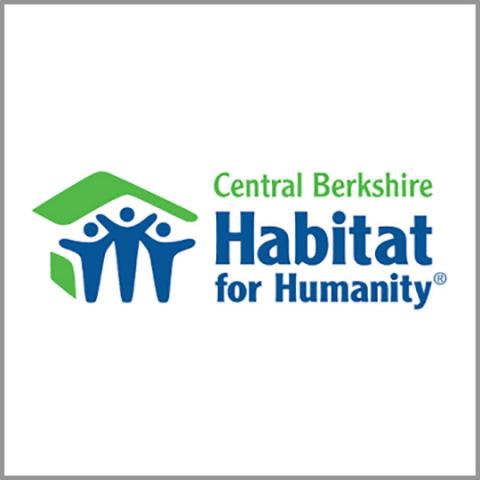 Central Berkshire Habitat for Humanity volunteer fair booth logo