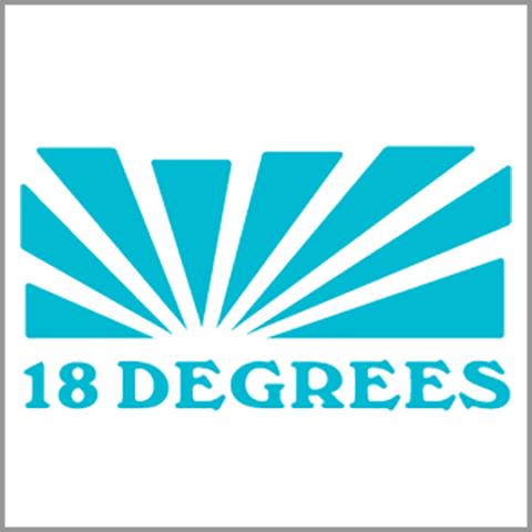 18 Degrees volunteer fair logo