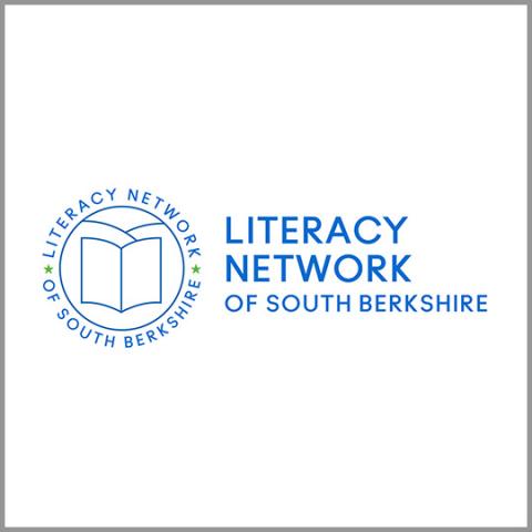 Literacy Network of South Berkshire volunteer fair booth logo