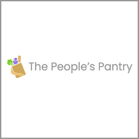 The People's Pantry volunteer fair booth logo