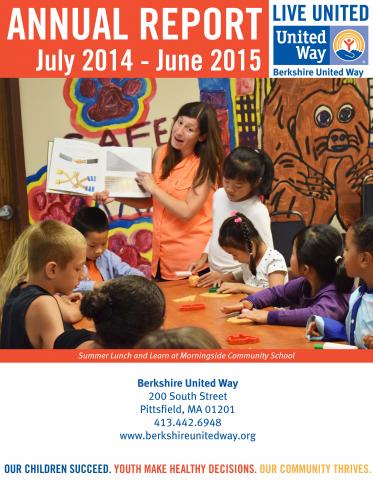 berkshire united way 2014-2015 annual report