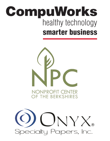 CompuWorks, Nonprofit Center of the Berkshires, Onyx logos