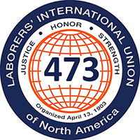 Laborers' Union Local 473 logo